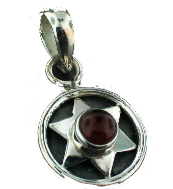 SKU 6991 - a Garnet Pendants Jewelry Design image
