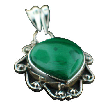 SKU 6993 - a Malachite Pendants Jewelry Design image