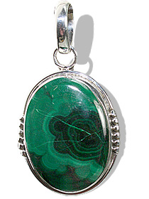 SKU 7001 - a Malachite Pendants Jewelry Design image