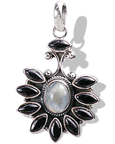 SKU 709 - a Moonstone Pendants Jewelry Design image