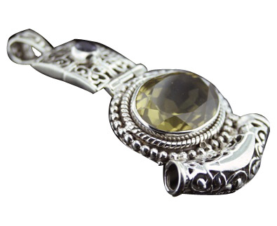 SKU 7095 - a Citrine Pendants Jewelry Design image