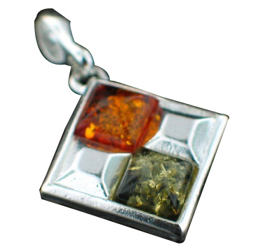 SKU 7121 - a Amber Pendants Jewelry Design image