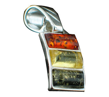 SKU 7122 - a Amber Pendants Jewelry Design image
