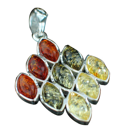 SKU 7124 - a Amber Pendants Jewelry Design image