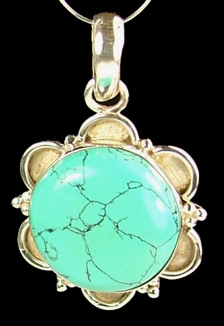 SKU 716 - a Turquoise Pendants Jewelry Design image