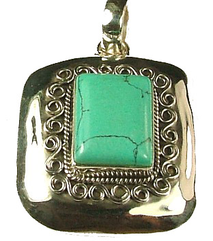 SKU 720 - a Turquoise Pendants Jewelry Design image