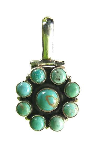 SKU 7331 - a Turquoise Pendants Jewelry Design image