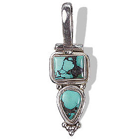SKU 7332 - a Turquoise Pendants Jewelry Design image