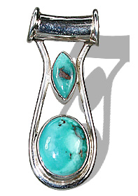 SKU 7335 - a Turquoise Pendants Jewelry Design image