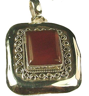 SKU 734 - a Carnelian Pendants Jewelry Design image