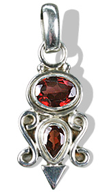 SKU 745 - a Garnet Pendants Jewelry Design image