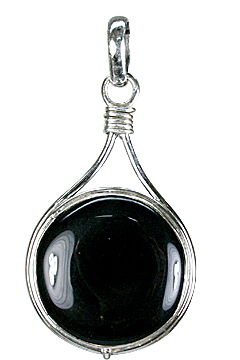 SKU 749 - a Onyx Pendants Jewelry Design image