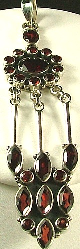 SKU 752 - a Garnet Pendants Jewelry Design image