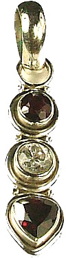 SKU 757 - a Garnet Pendants Jewelry Design image
