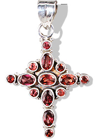 SKU 768 - a Garnet Pendants Jewelry Design image