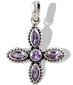 SKU 7683 - a Amethyst Pendants Jewelry Design image