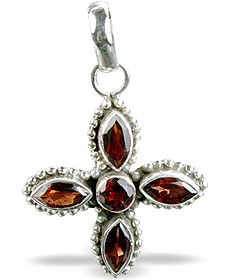 SKU 7686 - a Garnet Pendants Jewelry Design image