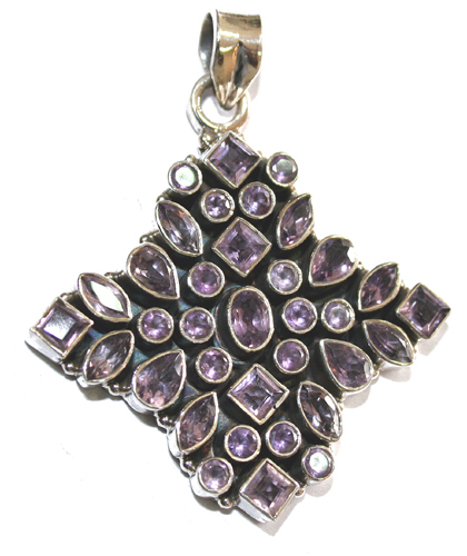 SKU 7687 - a Amethyst Pendants Jewelry Design image