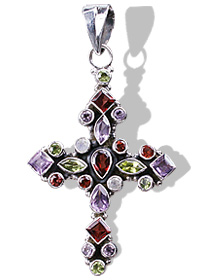 SKU 778 - a Multi-stone Pendants Jewelry Design image