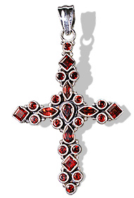 SKU 779 - a Garnet Pendants Jewelry Design image