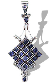 SKU 8041 - a Iolite Pendants Jewelry Design image