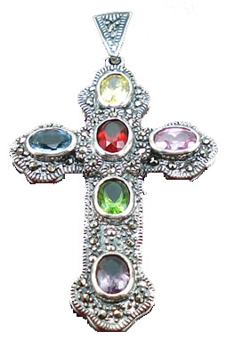 SKU 8415 - a Garnet Pendants Jewelry Design image