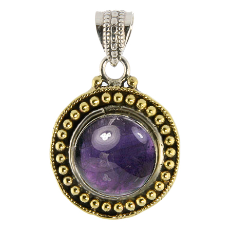 SKU 8435 - a Amethyst Pendants Jewelry Design image