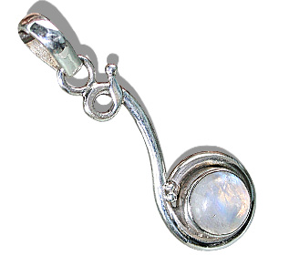 SKU 8532 - a Moonstone Pendants Jewelry Design image