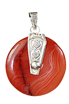 SKU 8607 - a Carnelian Pendants Jewelry Design image