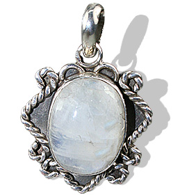 SKU 8646 - a Moonstone Pendants Jewelry Design image