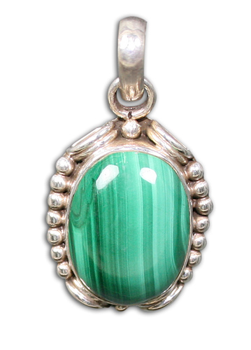 SKU 8810 - a Malachite Pendants Jewelry Design image