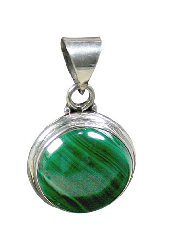 SKU 8829 - a Malachite Pendants Jewelry Design image