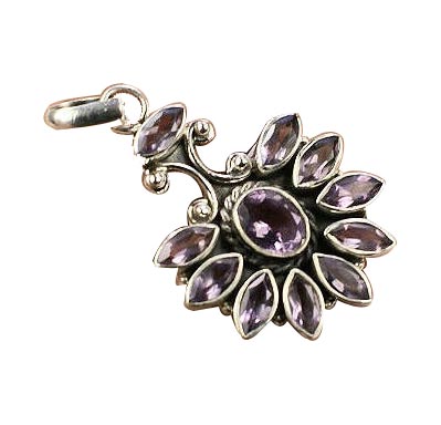 SKU 8883 - a Amethyst Pendants Jewelry Design image