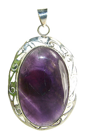 SKU 8934 - a Amethyst Pendants Jewelry Design image