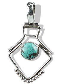 SKU 8938 - a Turquoise Pendants Jewelry Design image