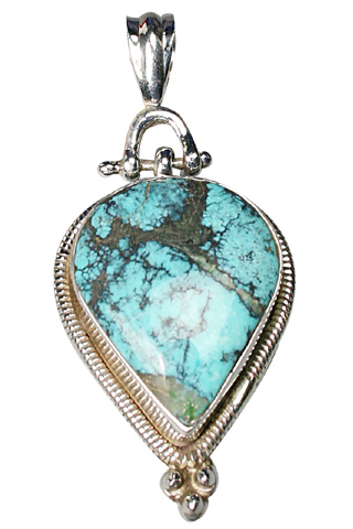 SKU 9061 - a Turquoise Pendants Jewelry Design image
