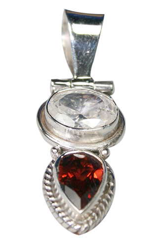 SKU 9139 - a Cubic Zirconia Pendants Jewelry Design image