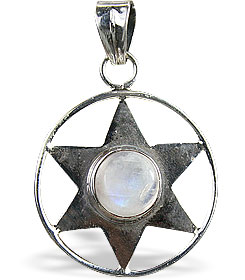 SKU 9163 - a Moonstone Pendants Jewelry Design image