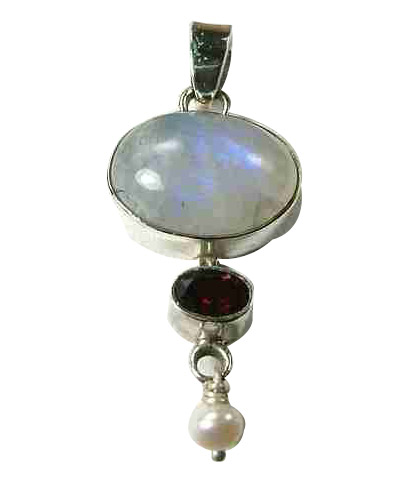 SKU 924 - a Moonstone Pendants Jewelry Design image