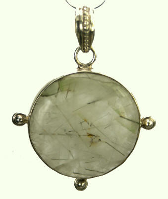 SKU 9243 - a Rutilated Quartz pendants Jewelry Design image