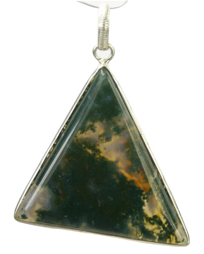 SKU 9274 - a Moss agate pendants Jewelry Design image