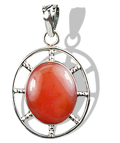 SKU 9281 - a Carnelian pendants Jewelry Design image