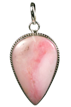 SKU 9296 - a Pink Opal pendants Jewelry Design image