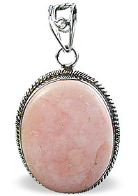 SKU 9298 - a Pink Opal pendants Jewelry Design image