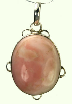 SKU 9299 - a Pink Opal pendants Jewelry Design image