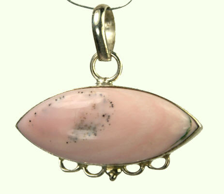 SKU 9301 - a Pink Opal pendants Jewelry Design image