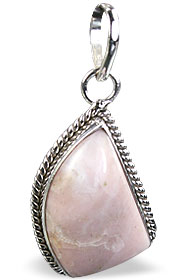 SKU 9305 - a Pink Opal pendants Jewelry Design image