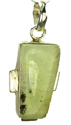 SKU 9310 - a Prehnite pendants Jewelry Design image