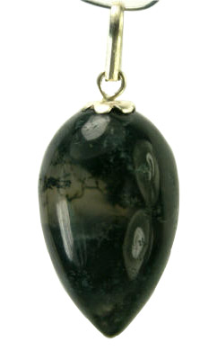 SKU 9313 - a Moss agate pendants Jewelry Design image