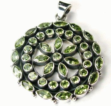 SKU 935 - a Peridot Pendants Jewelry Design image